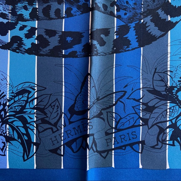 NWT Hermes Jungle Love Rainbow Silk Scarf - Picture 8 of 16